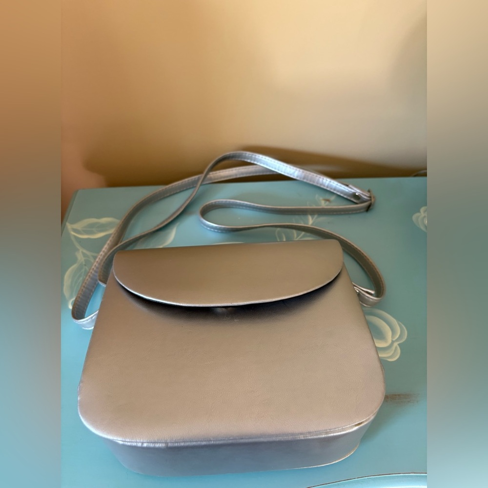 Elegant Silver Women's Bag